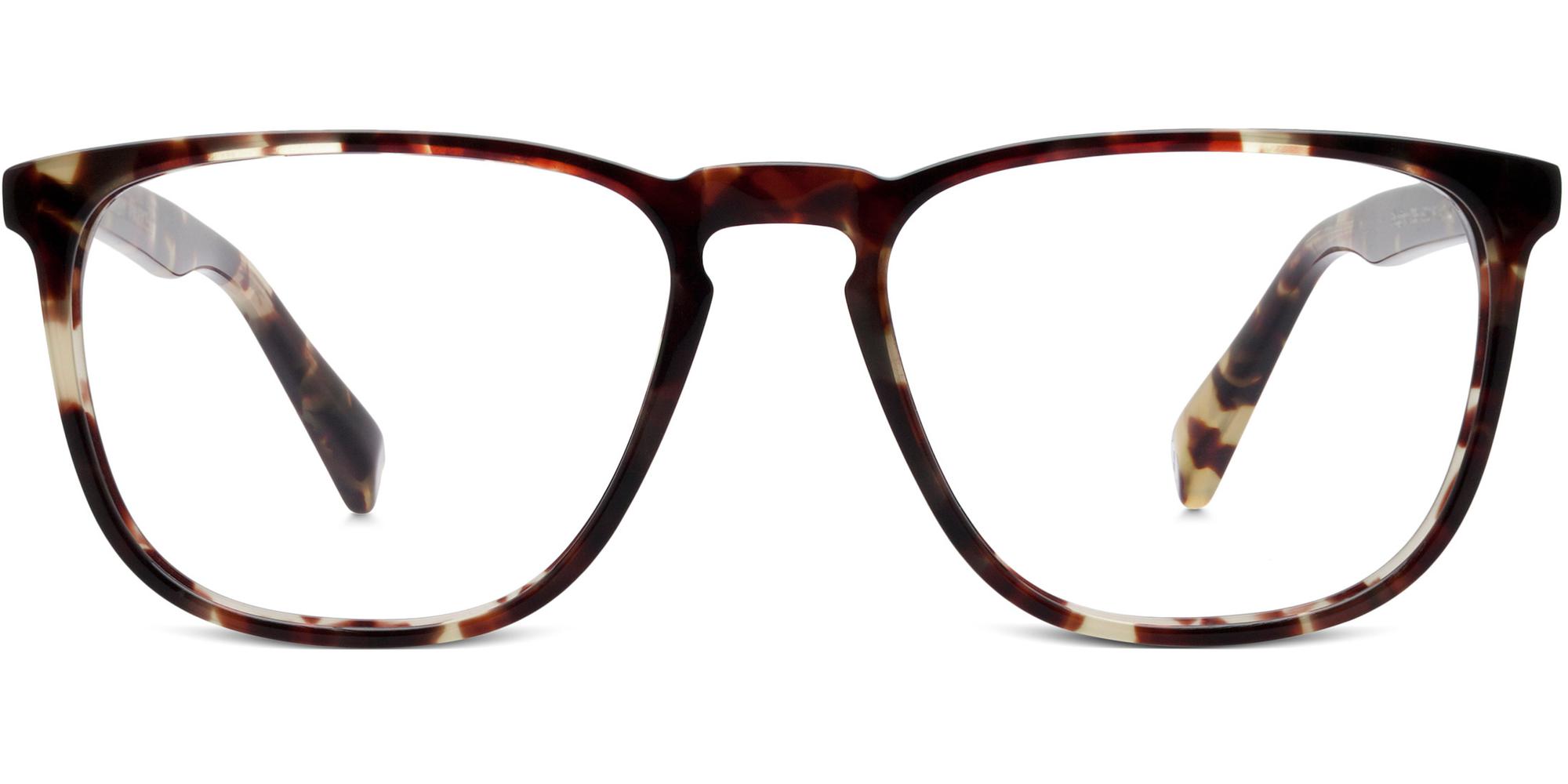 Vaughan f Eyeglasses in Burnt Lemon Tortoise  (Rx Blue Light)
