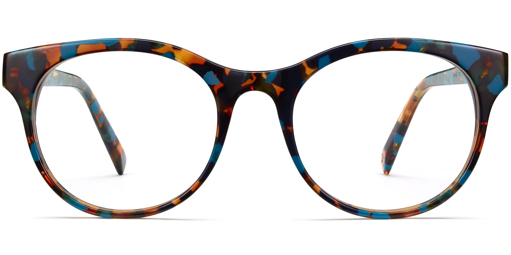 Remy Wide f eyeglasses in Teal Tortoise (Rx Blue Light)