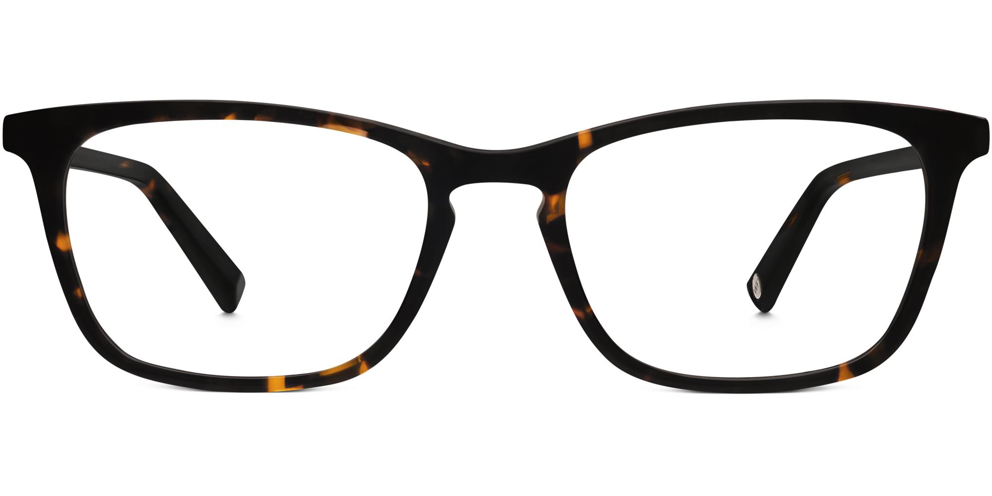 Welty LBF m eyeglasses in Whiskey Tortoise (Rx Blue Light)