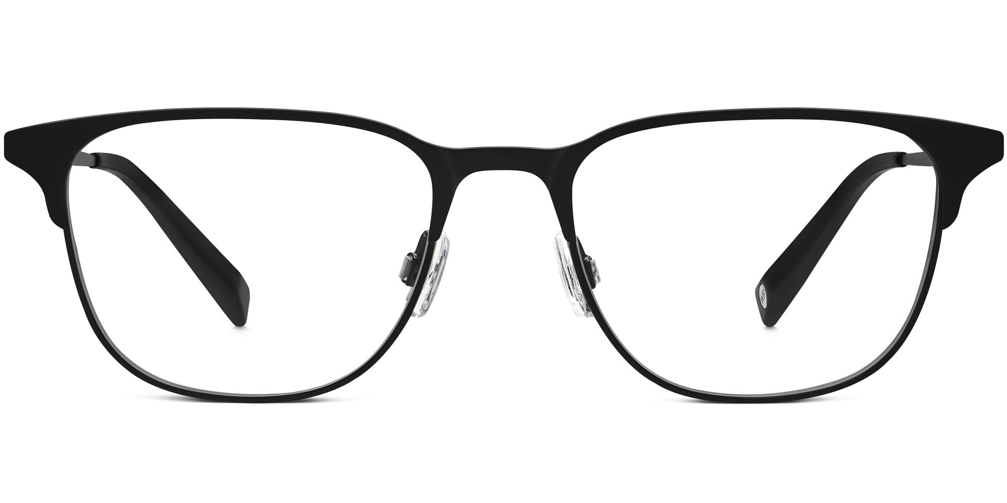 Campbell f Eyeglasses in Black Ink (Rx Blue Light)