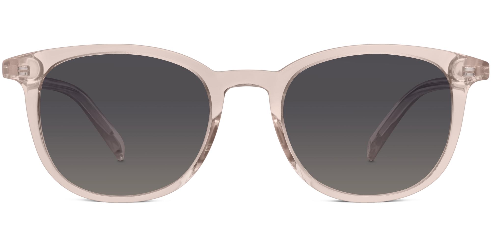 Durand LBF f sunglasses in Rose Water (Grey Rx)