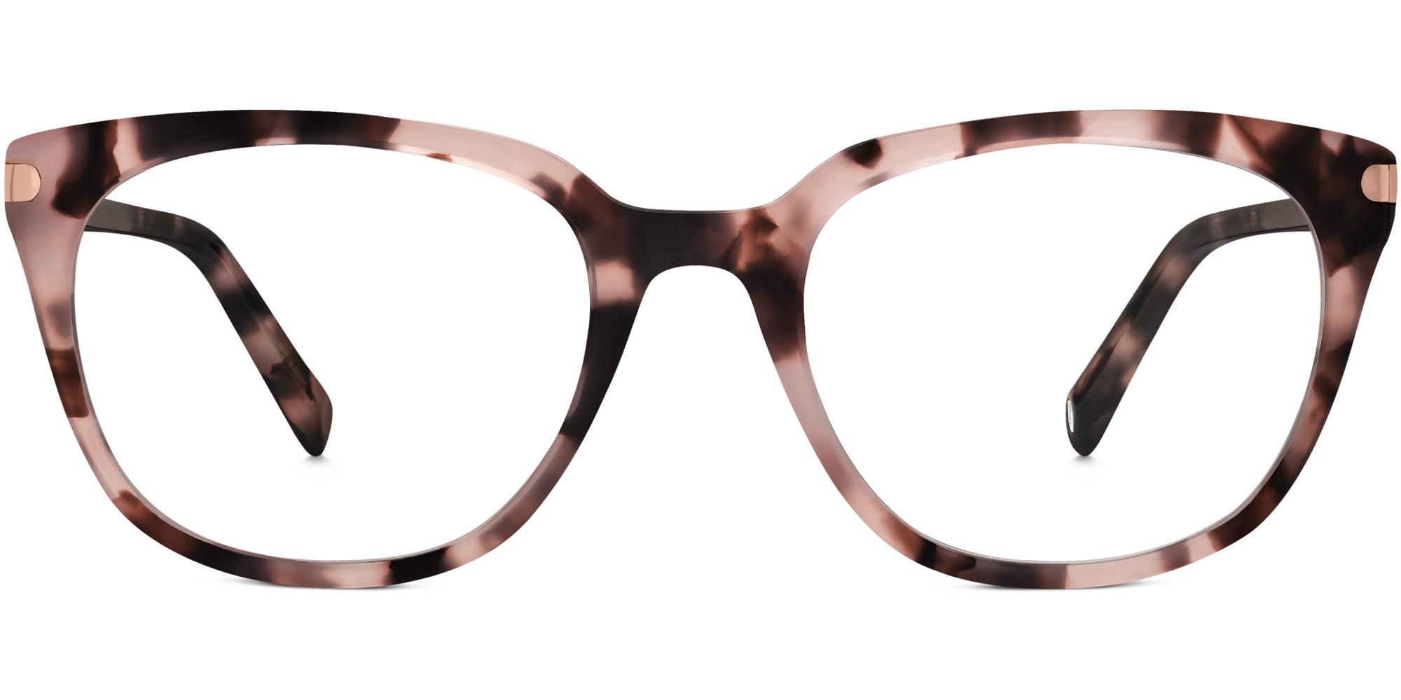 Maeve f eyeglasses in blush tortoise (Rx Blue Light)