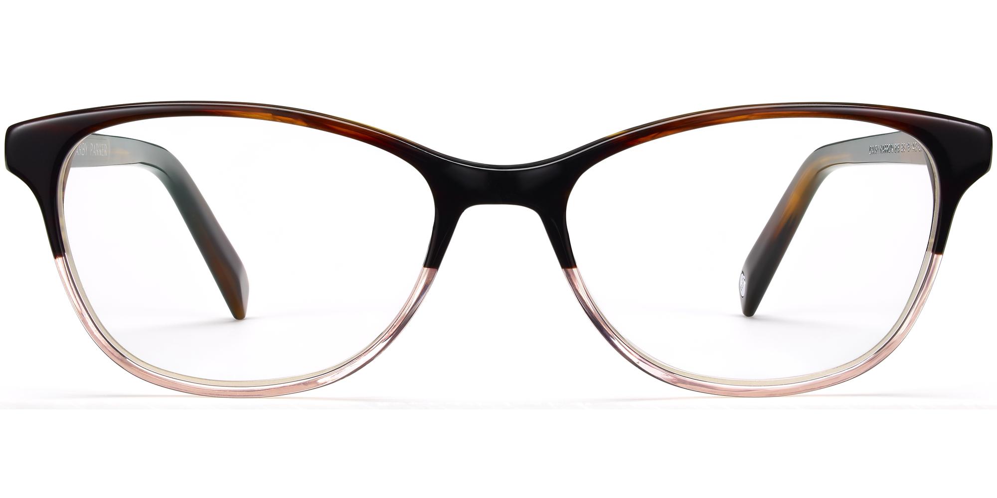 Daisy Narrow f eyeglasses in Tea Rose Fade (Rx Blue Light)