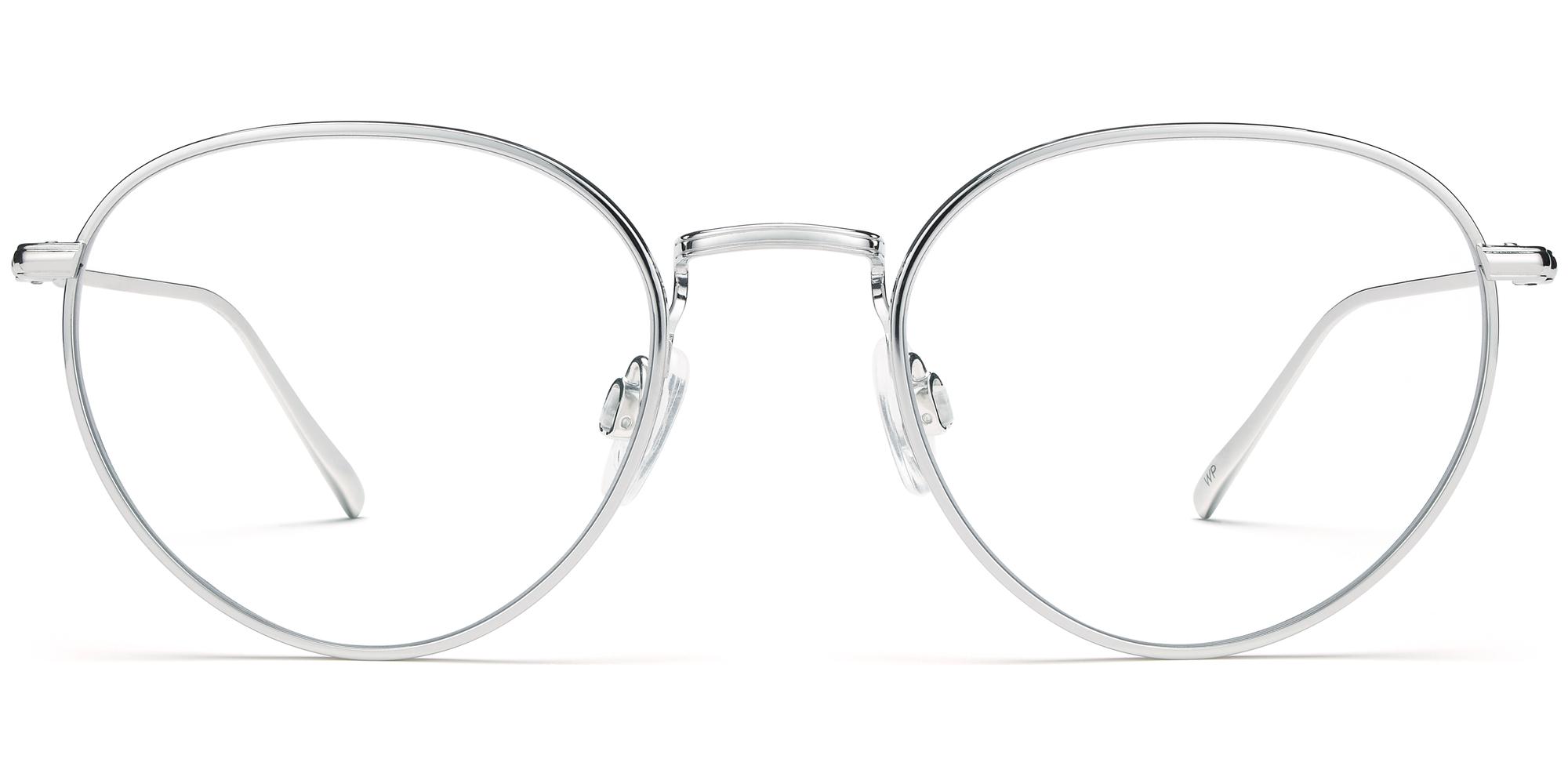 Ezra f eyeglasses in Burnished Silver (Rx)