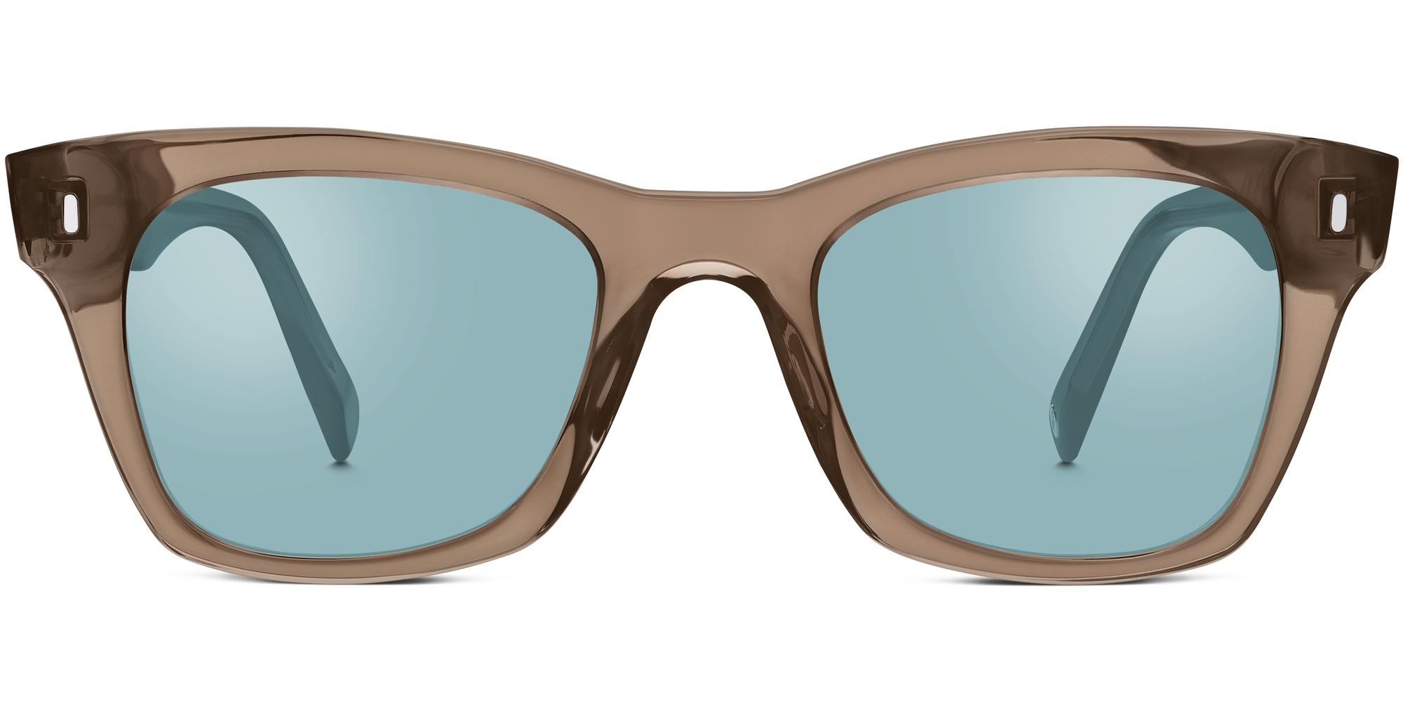 Harris m sunglasses in crystal smoke (Grey Rx)