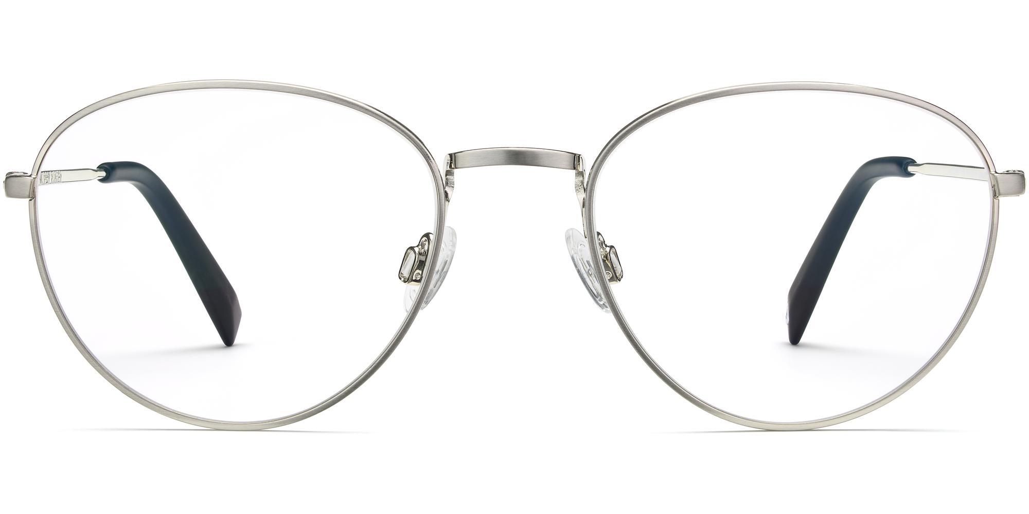 Hawkins m eyeglasses in Antique Silver (Rx Blue Light)