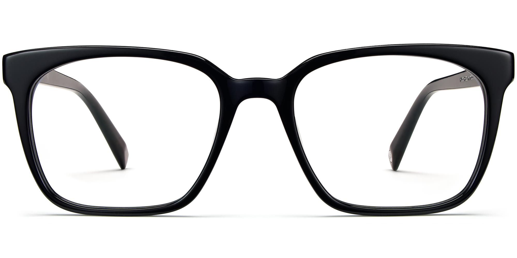 Hughes f eyeglasses in Jet Black (Rx)