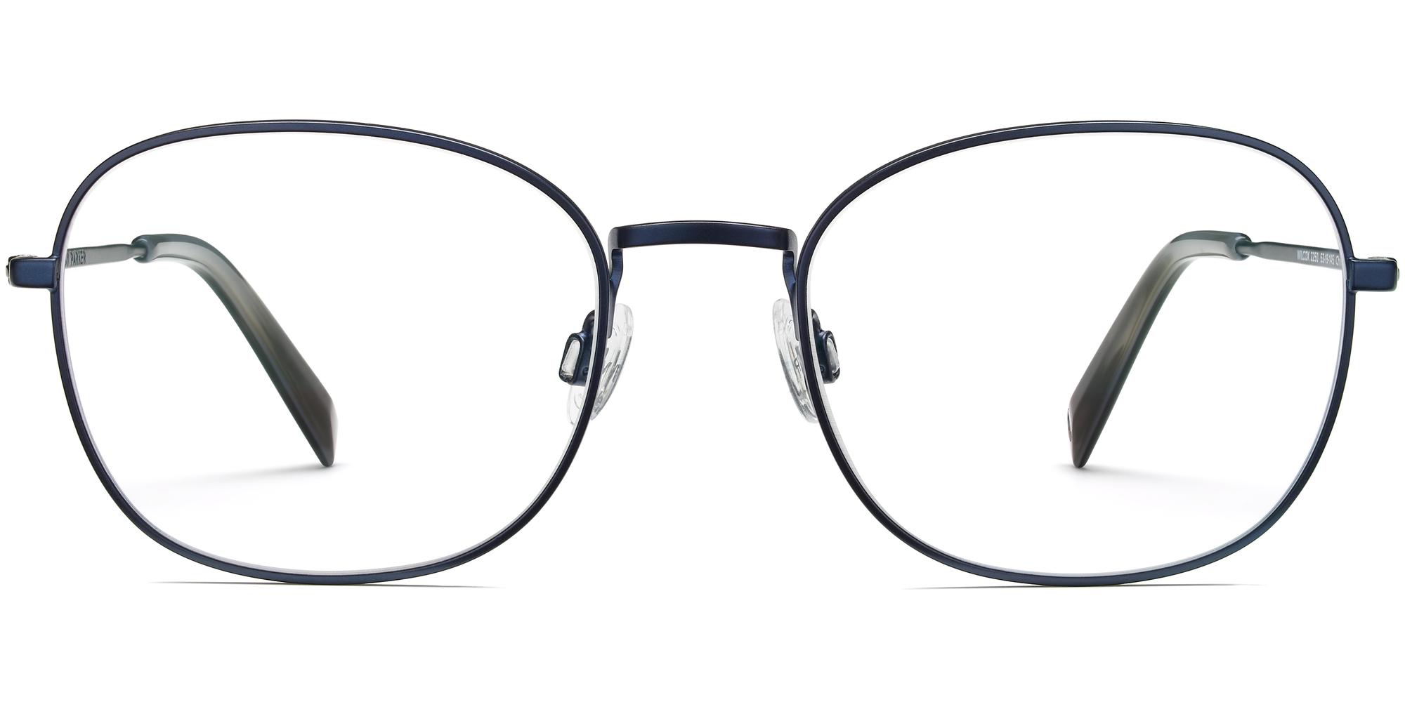 Wilcox f eyeglasses in Brushed Navy (Rx Blue Light)