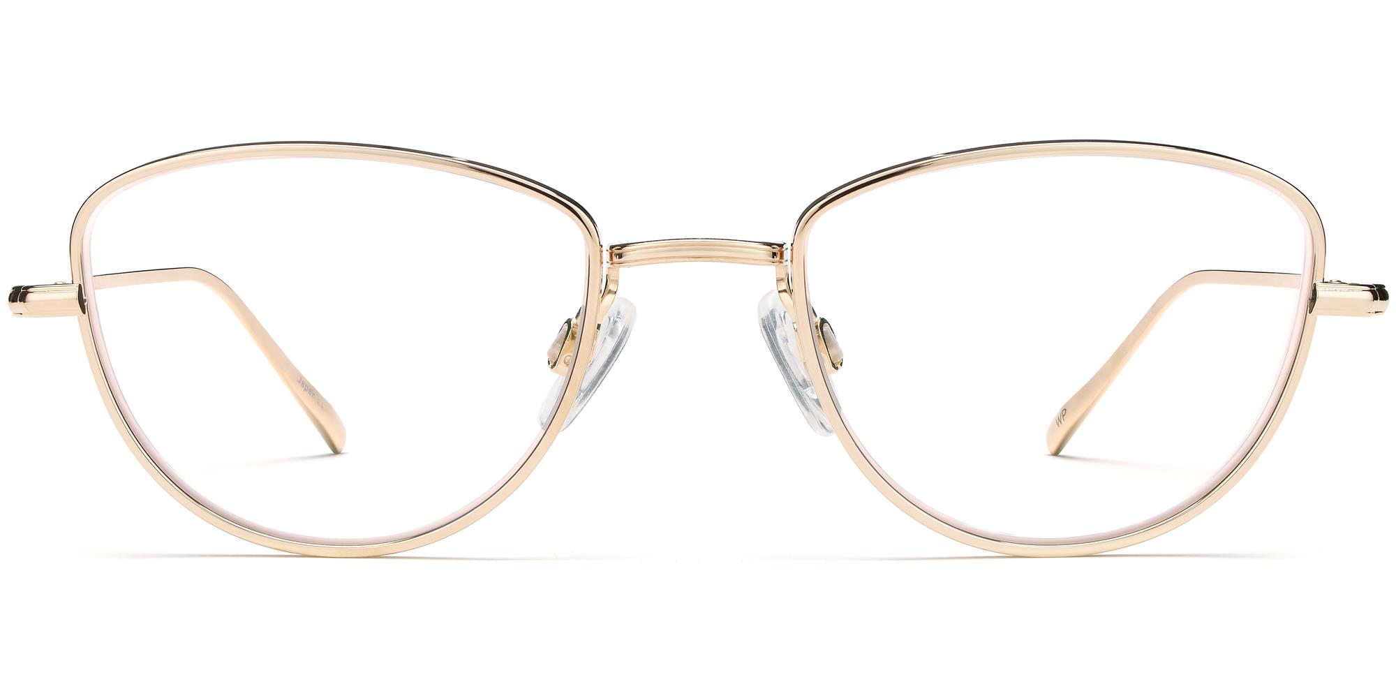 Eleanor f eyeglasses in Polished Gold (Rx)