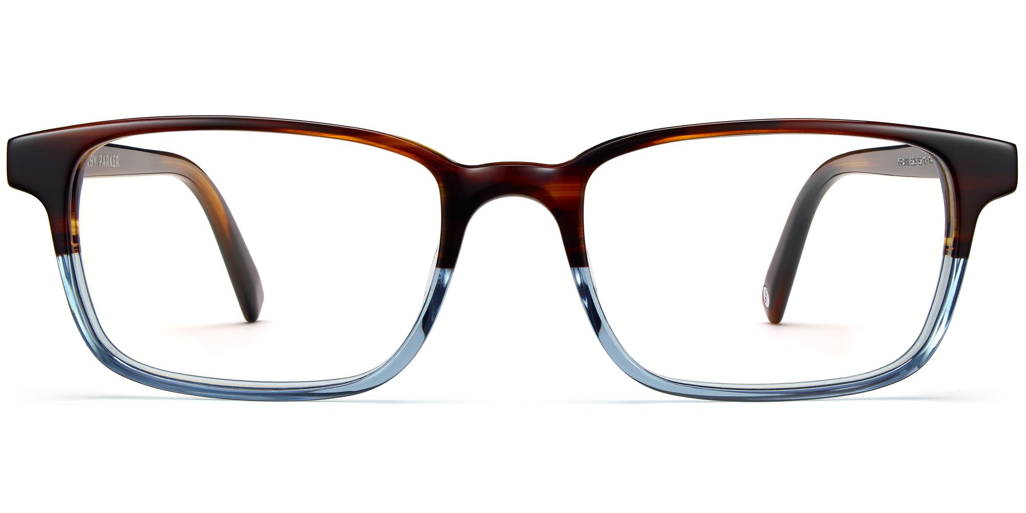 Crane f eyeglasses in Eastern Bluebird Fade (Rx)