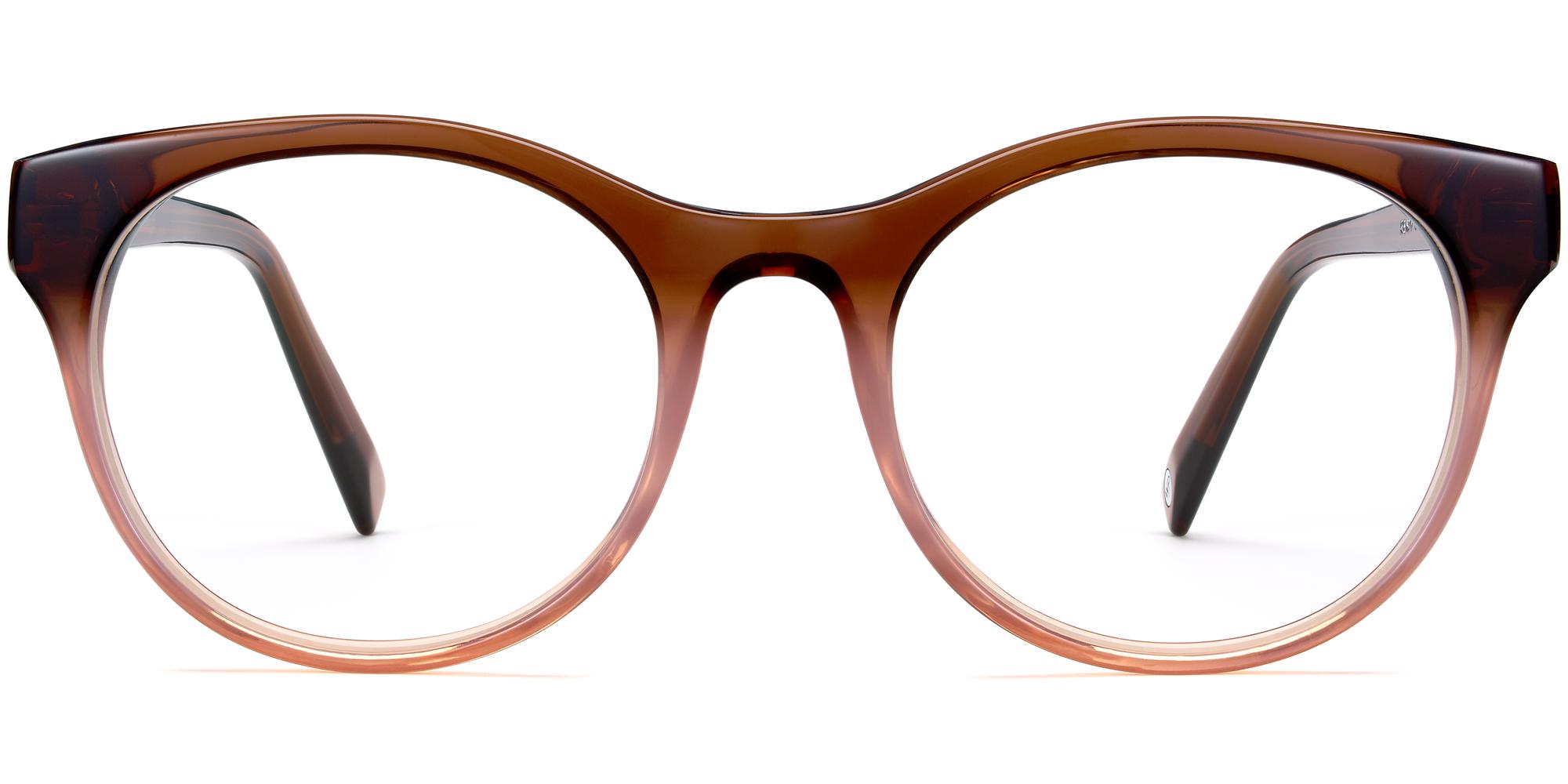 Remy m eyeglasses in Rose Honey Fade (Rx Blue Light)