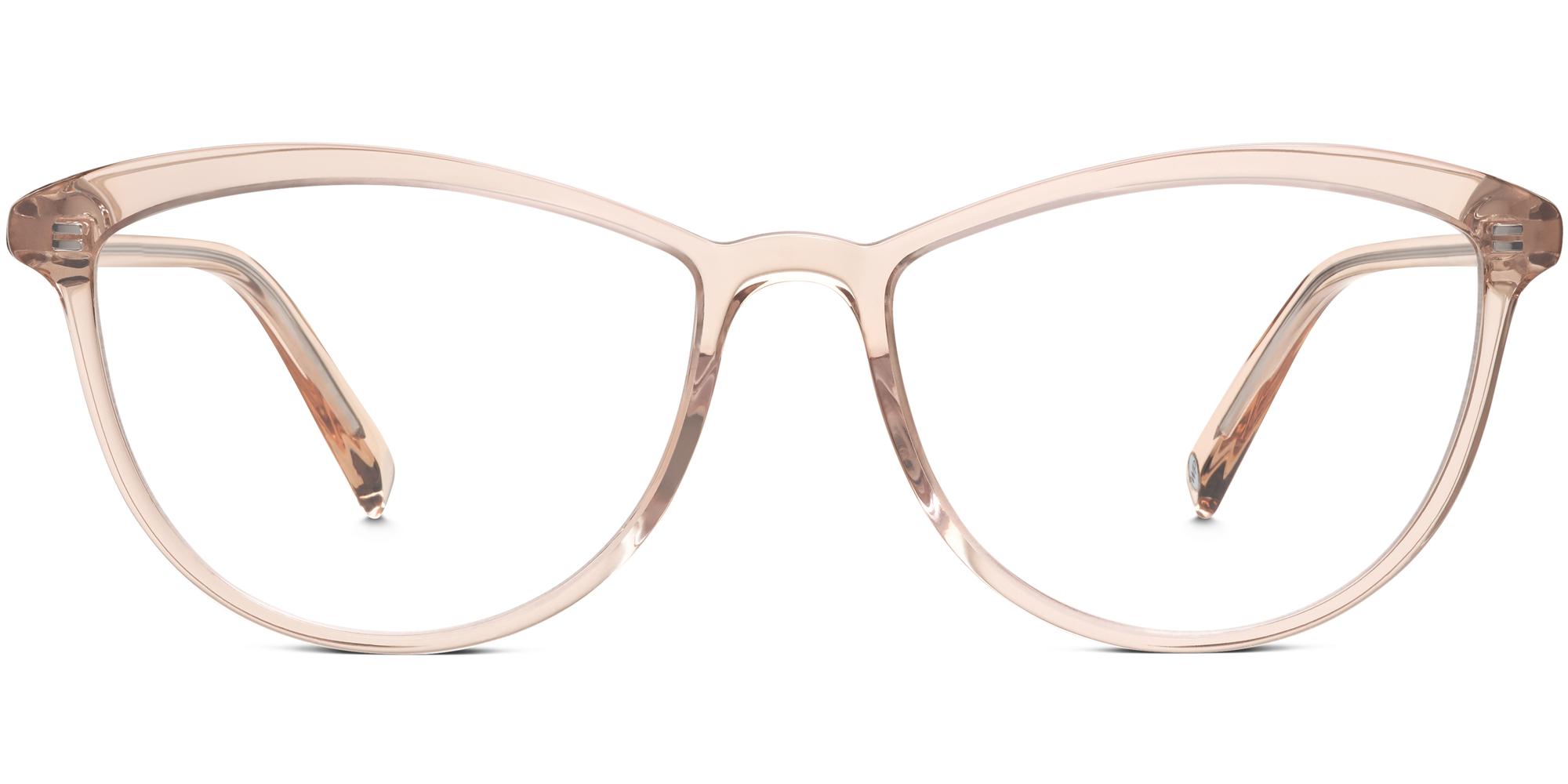 Louise Wide (formerly known as Louise) LBF f eyeglasses in Elderflower Crystal (Rx Blue Light)