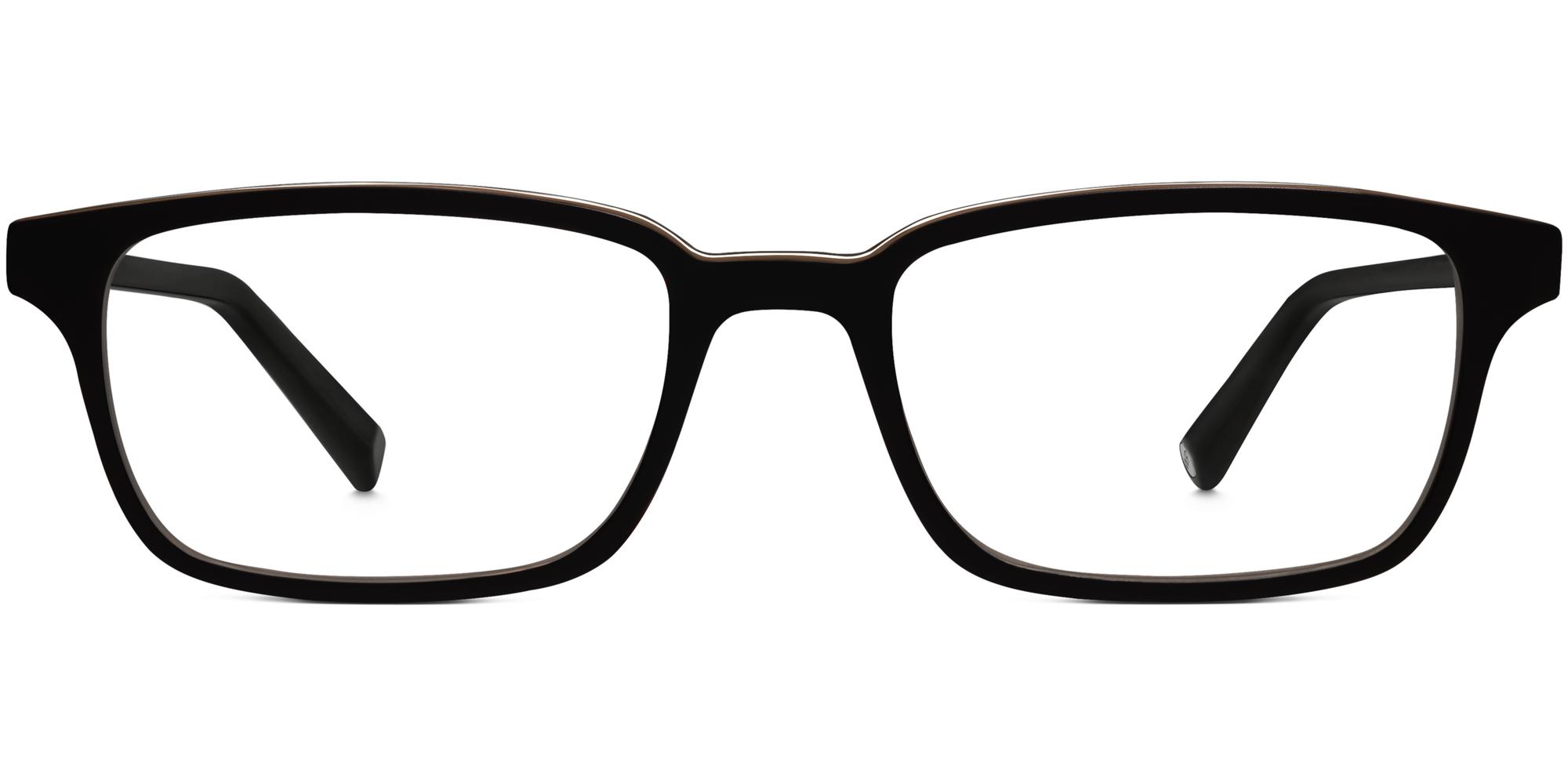 Wilkie LBF f eyeglasses in Black Matte Eclipse (Readers Blue Light)