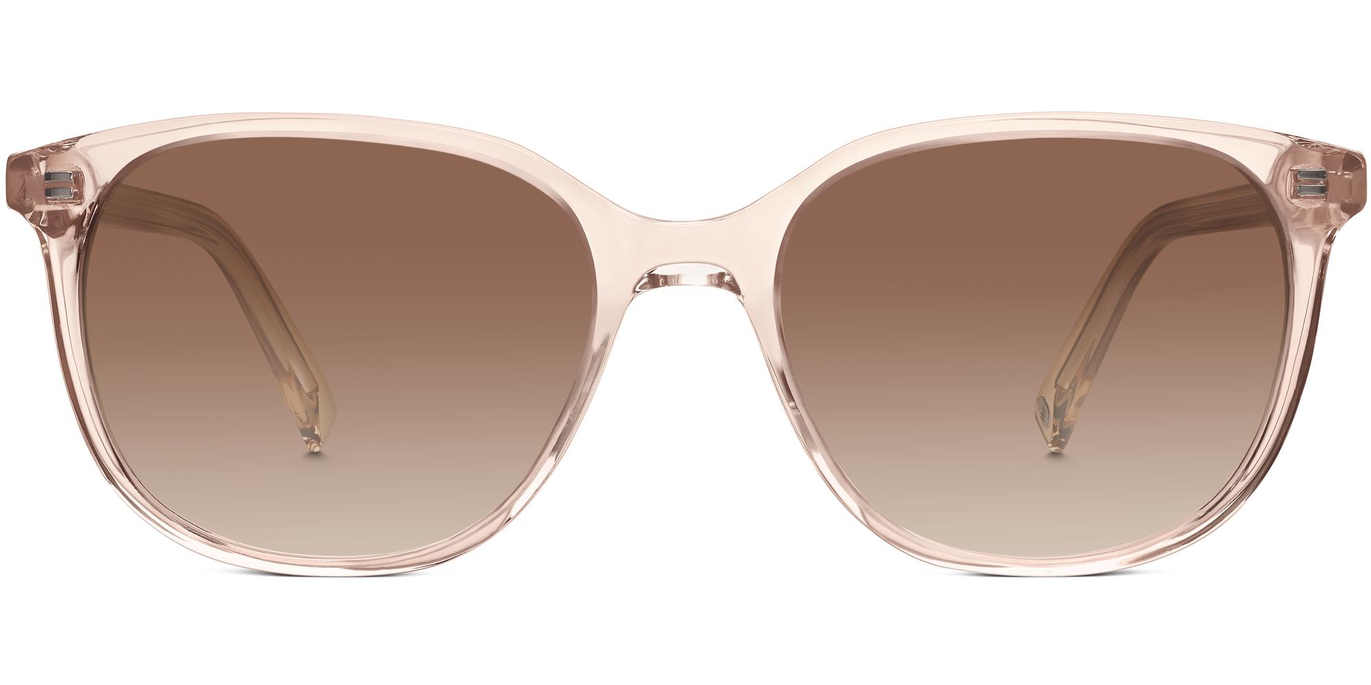 Laurel f sunglasses in Elderflower Crystal (Grey Rx)