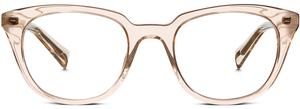 Eugene Narrow Eyeglasses in Rose Crystal for Women