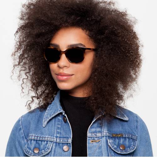 Laurel Sunglasses in Peacock Green for Women | Warby Parker