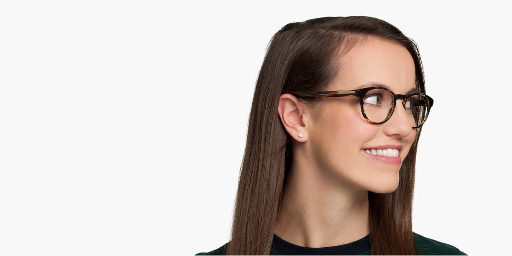 Percey Eyeglasses in Mission Clay Fade for Women | Warby Parker