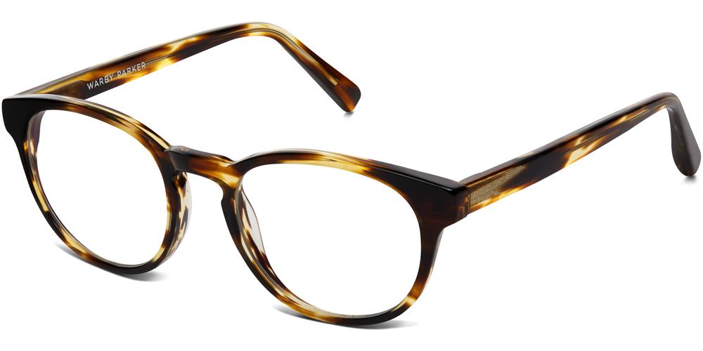 Warby Parker Eyeglasses - Percey in Striped Sassafras