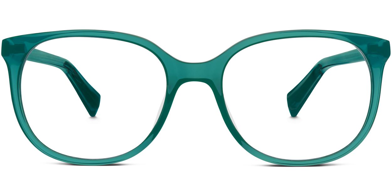 Laurel Eyeglasses in Peacock Green for Women Warby Parker