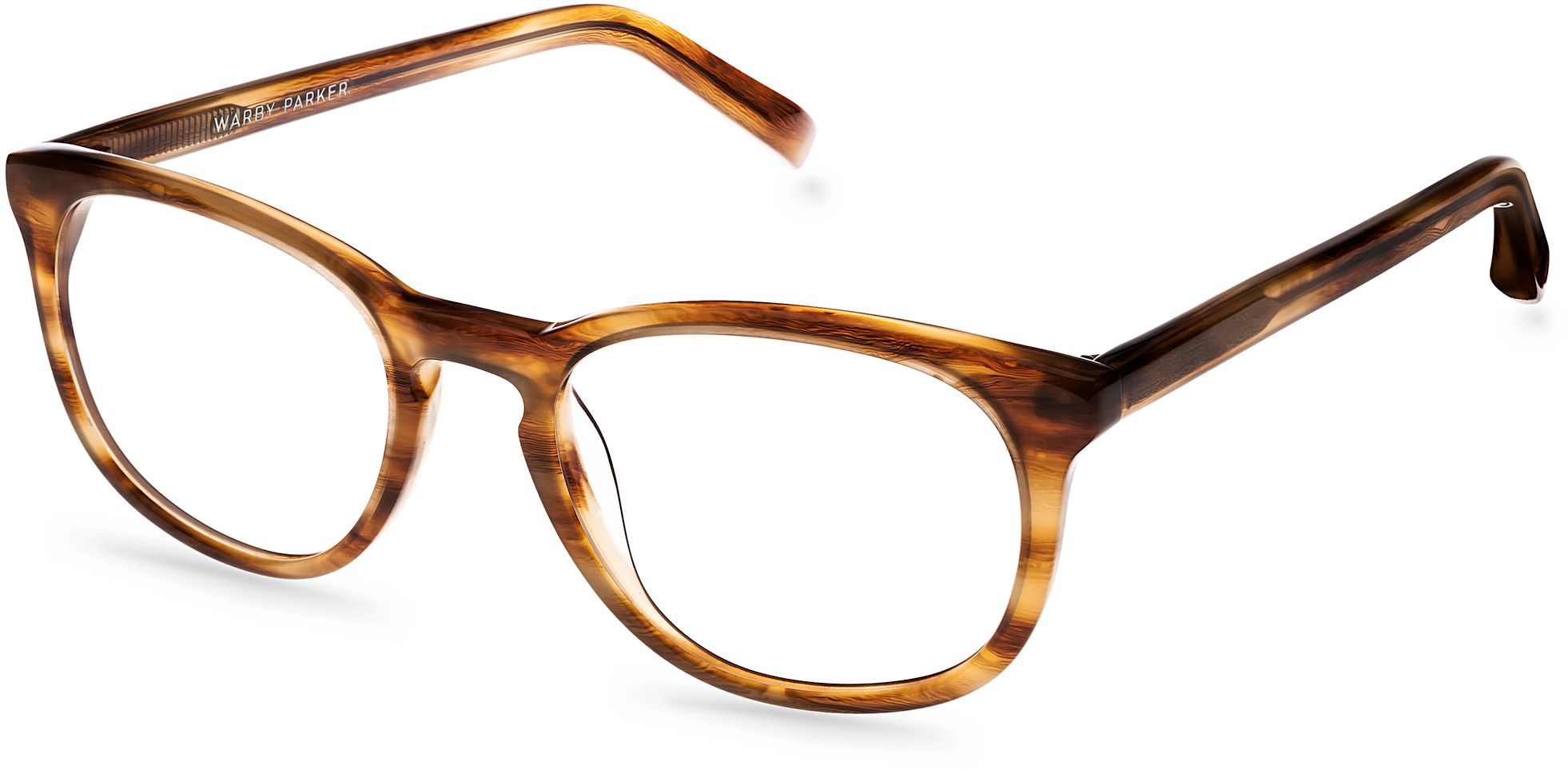Warby Parker Glasses: LYLE in English Oak