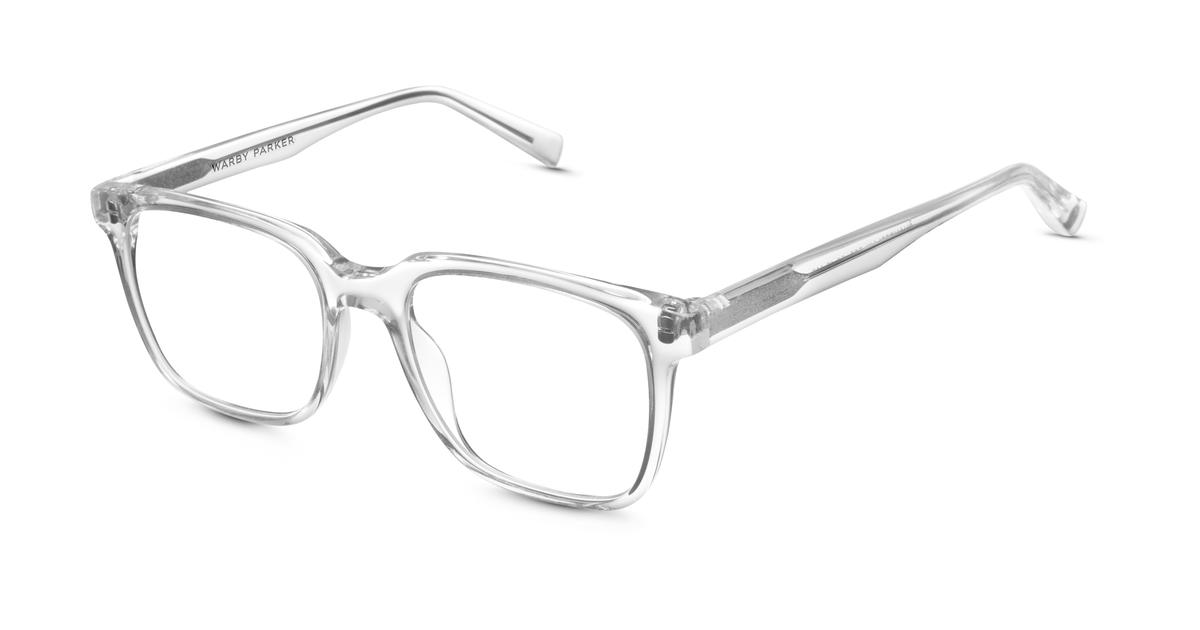 Chamberlain Eyeglasses in crystal for Men Warby Parker