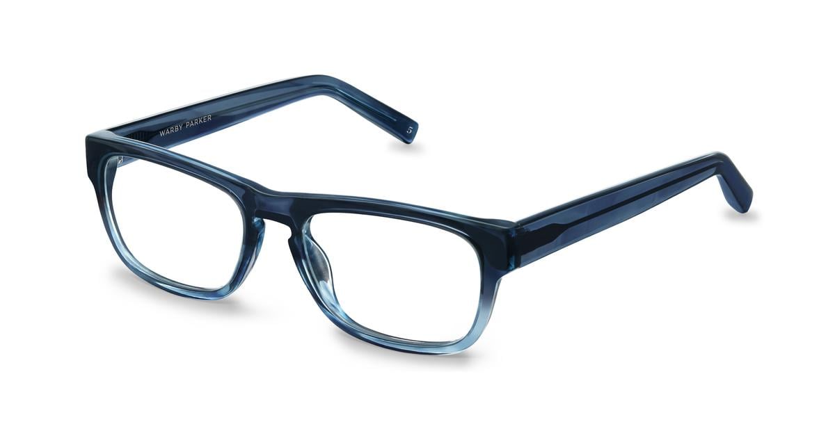  - Warby Parker Roosevelt Eyeglasses in Blue Slate  Fade for Men