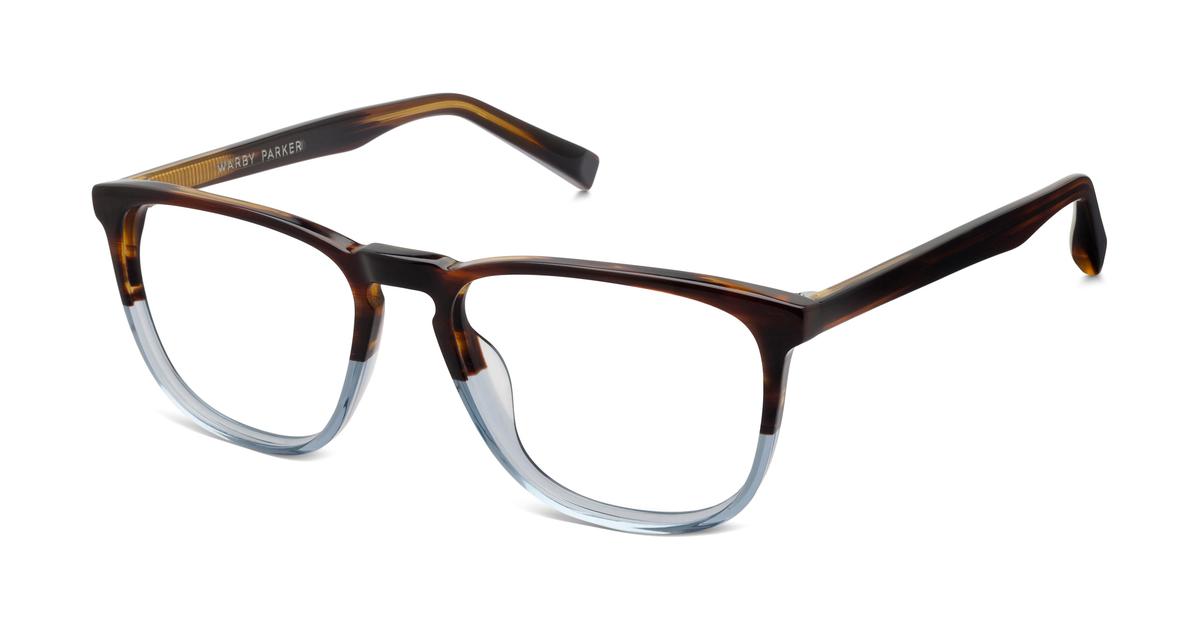 Warby Parker Vaughan Eyeglasses in Eastern Bluebird Fade for Men