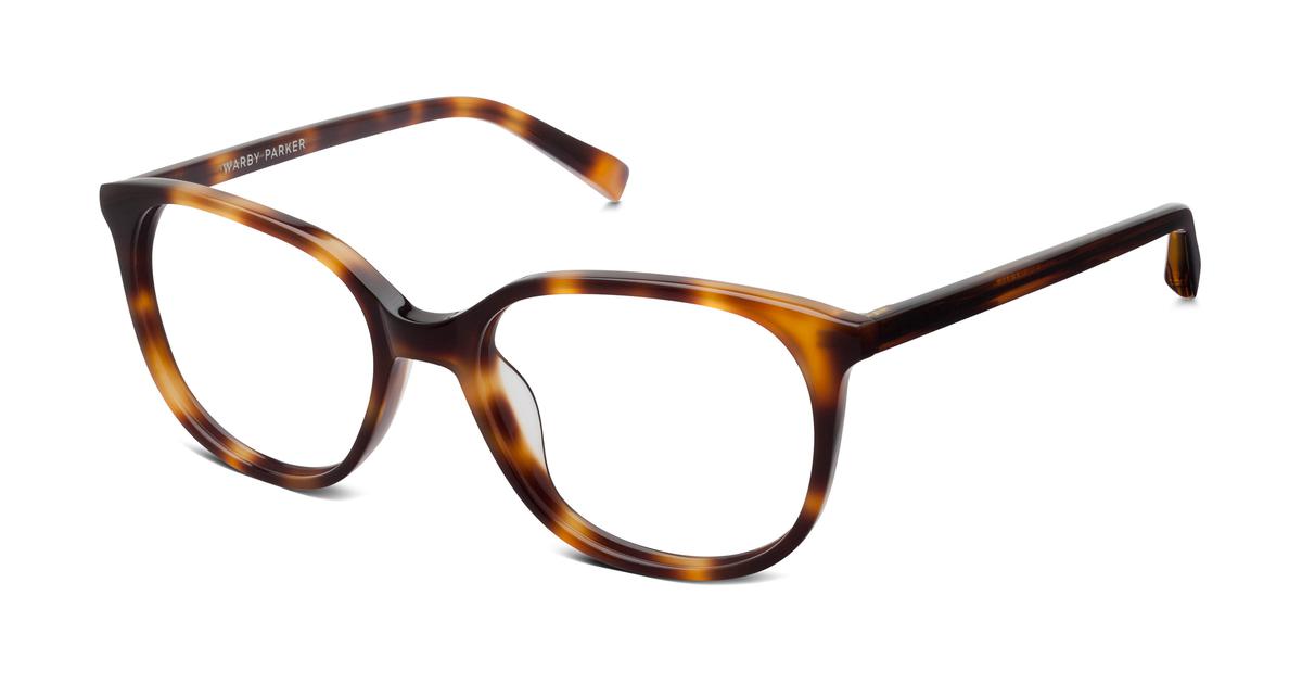 Warby Parker Laurel Eyeglasses in Oak Barrel for Women
