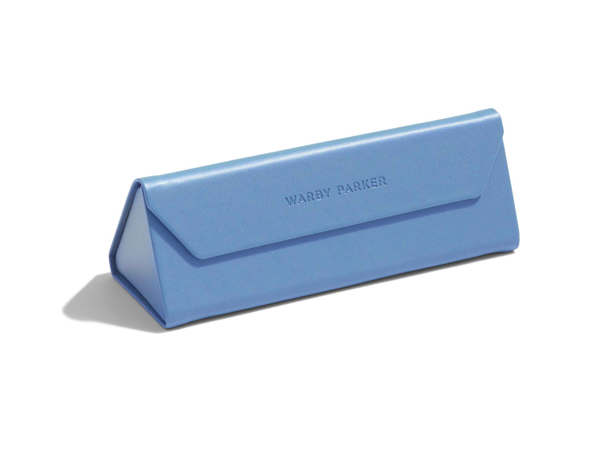 Front view of Parker Case in Cornflower