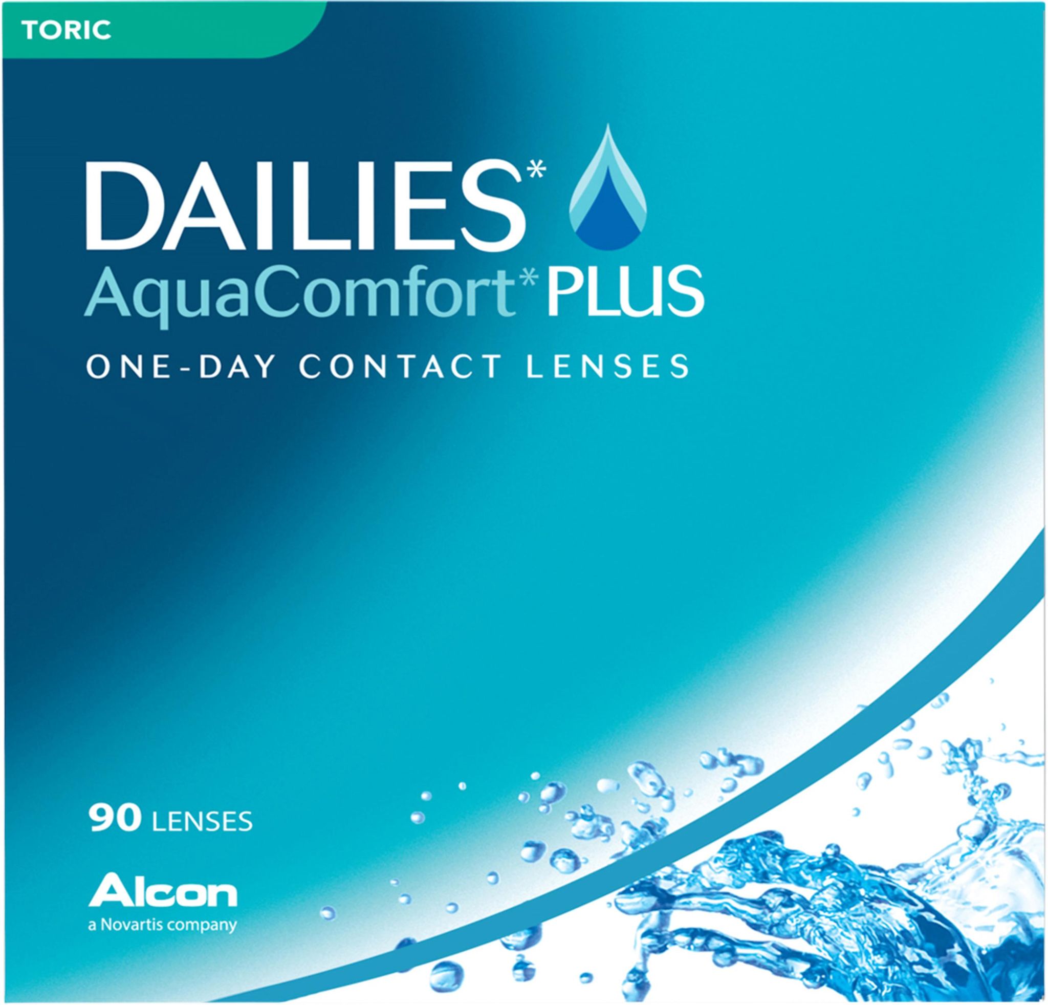 DAILIES AquaComfort Plus Toric (90 pack), image 1