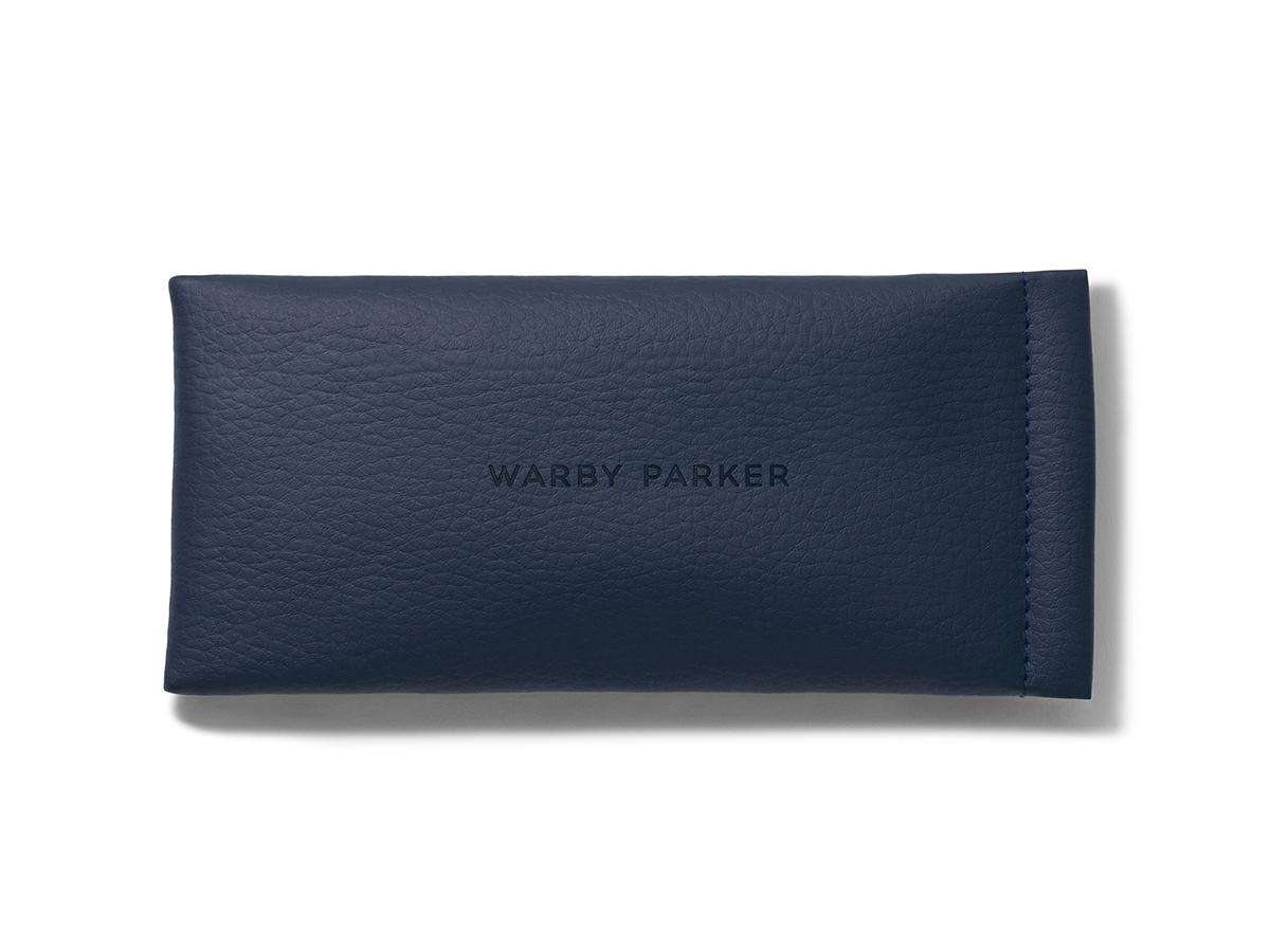Front view of Parker Pouch - Single in Midnight