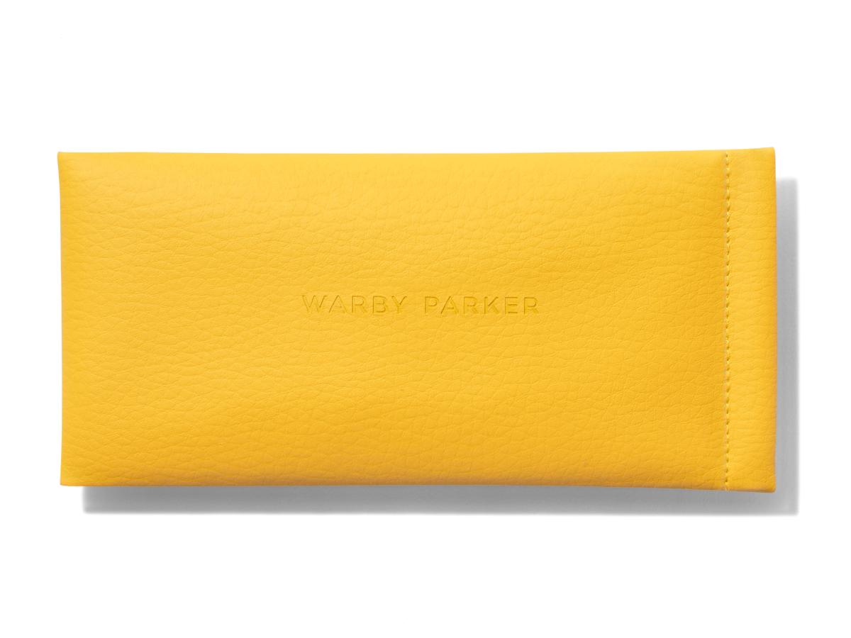 Front view of Parker Pouch - Single in Marigold
