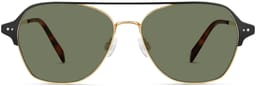 Corson in Jet Black with Polished Gold, thumbnail 4