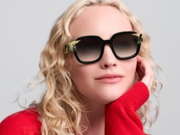 Nida in Jet Black with Stone Tortoise, thumbnail 2