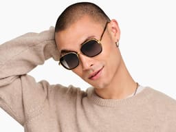 Fernanda in Cognac Tortoise with Polished Gold, thumbnail 3
