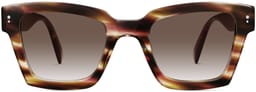 Sonia in Striped Magnolia with Cognac Tortoise, thumbnail 4