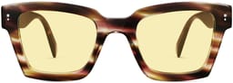 Sonia in Striped Magnolia with Cognac Tortoise, thumbnail 5