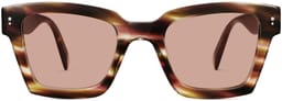 Sonia in Striped Magnolia with Cognac Tortoise, thumbnail 6