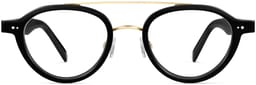 Luther in Jet Black with Polished Gold, thumbnail 4