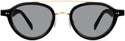 Luther in Jet Black with Polished Gold, thumbnail 4