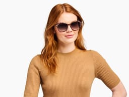 Nancy in Sesame Tortoise with Polished Gold, thumbnail 2