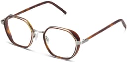 Levins in Rye Tortoise Matte with Antique Silver, thumbnail 1
