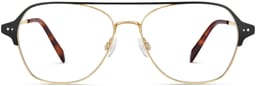 Corson in Jet Black with Polished Gold, thumbnail 4