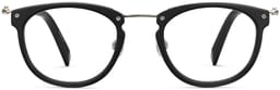Moriarty in Jet Black Matte with Polished Silver, thumbnail 4