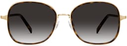 Fernanda in Cognac Tortoise with Polished Gold, thumbnail 4
