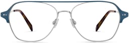 Corson in Polished Silver with Deep Teal, thumbnail 4