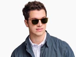 Sutton in Saddle Tortoise with Polished Gold, thumbnail 2