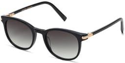 Durand in Jet Black with Polished Gold, thumbnail 1