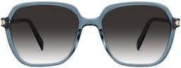 Willetta in Beach Glass With Polished Gold, thumbnail 4