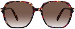 Willetta in Pink Robin Tortoise with Polished Gold, thumbnail 4